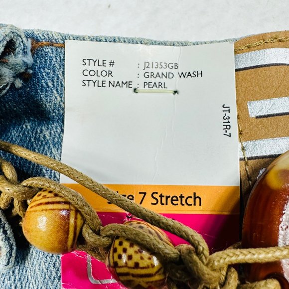 Vintage GLO Capri Jeans w/Cuff - One Flaw - NOS - Picture 12 of 12